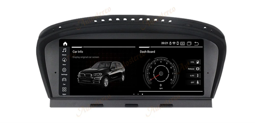 8.8 Inch Wireless CarPlay Android Auto Car Multimedia Radio For BMW 5/3 Series E