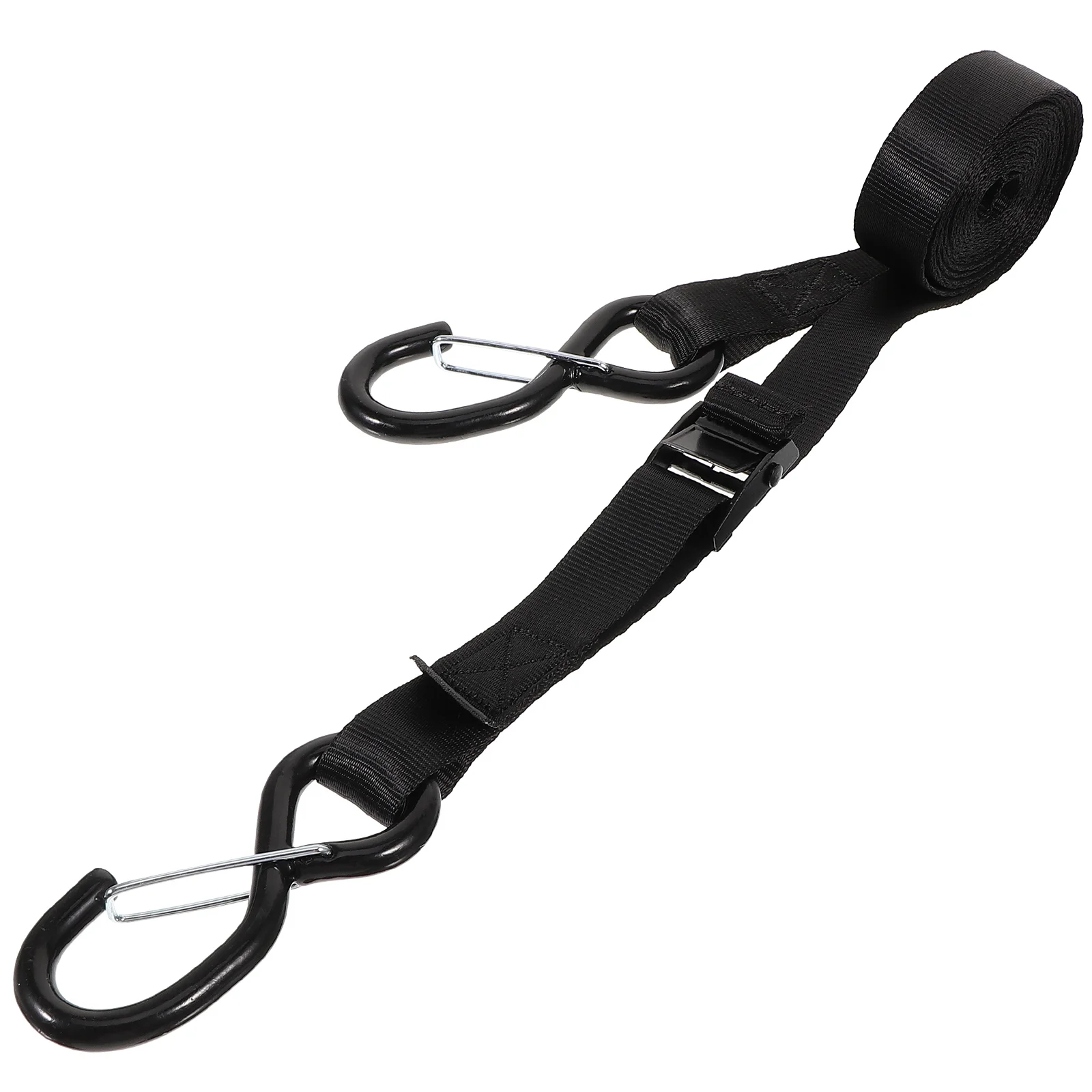 

s Black 3M Bicycle Cargo Binding Belt Polyester Adjustable Straps Hooks Motorcycle Luggage Fixing Rope Travel Storage Riding