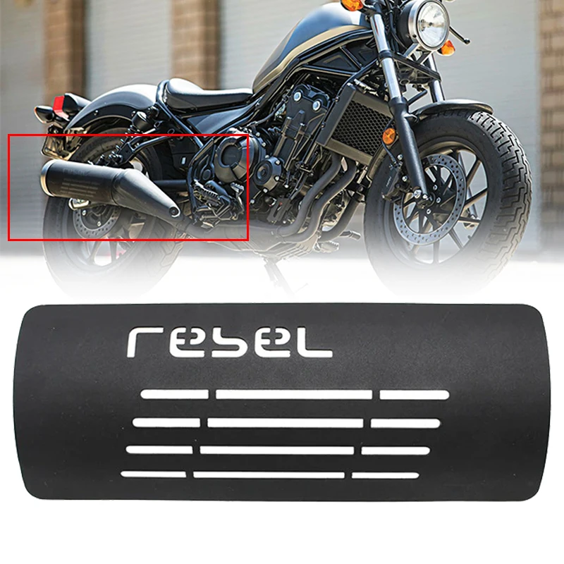 

Exhaust Muffler Pipe Heat Shield Guard Cover Fit For Honda Rebel CMX 250 300 500 Rebel300 Rebel500 Motorcycle Repack Accessories