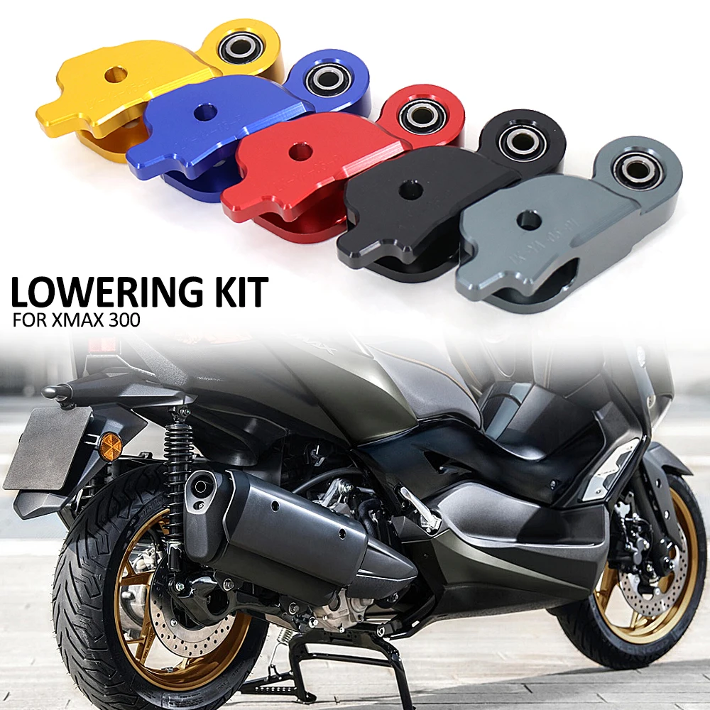 

New Motorcycle Accessories Reduce 30mm Rear Shock Lowering Kit For Yamaha X-MAX 300 X-MAX300 XMAX300 XMAX 300 xmax300