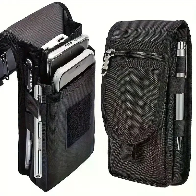 

Mobile Phone Bag, Casual Waist Bag, Pen Insertion Bag Flip Top Mobile Phone Waist Hanging Bag, Waist Bag, Mobile Phon