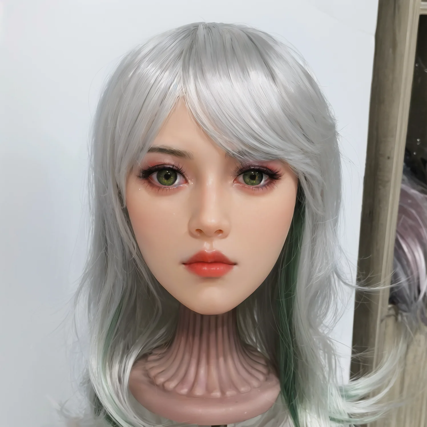 

Ограниченная серия, модель короткошерстной женской головы, игрушка для взрослых мужчин, материал TPE, 1:1 реплика женской головы, для ночного компаньона