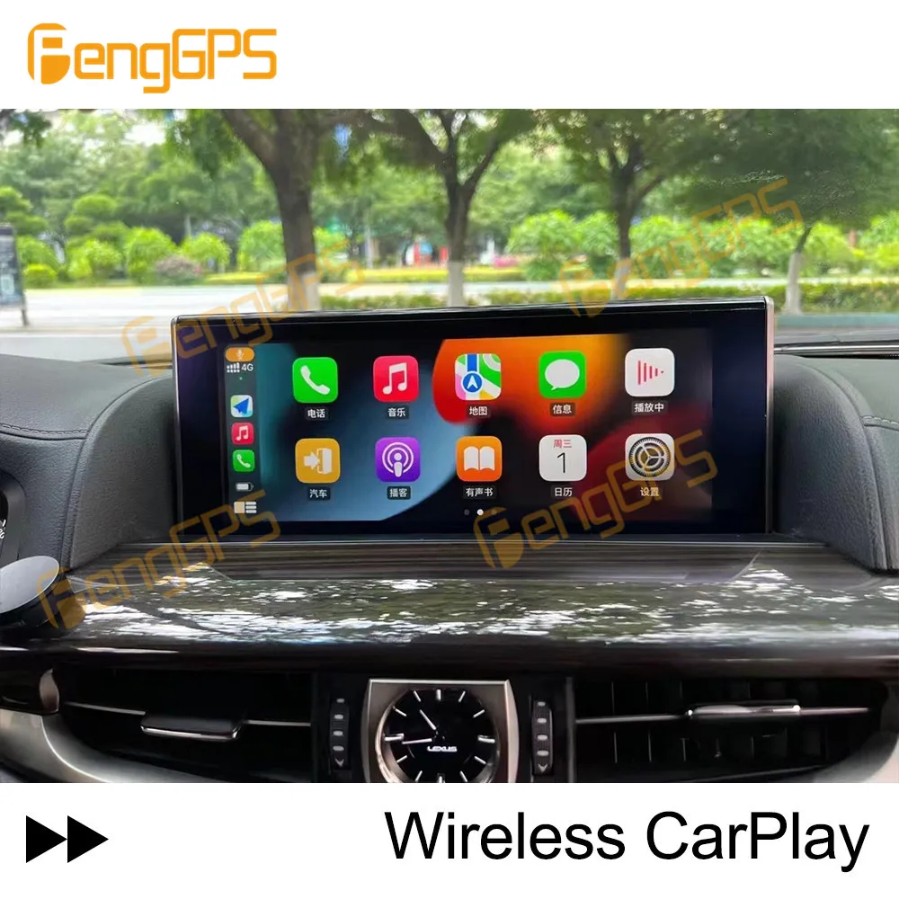 Android 128G BT Blu-ray Touch Screen For Lexus LX570 2016-2021 GPS Navigation Stereo Auto Radio Video Multimedia Player CarPlay