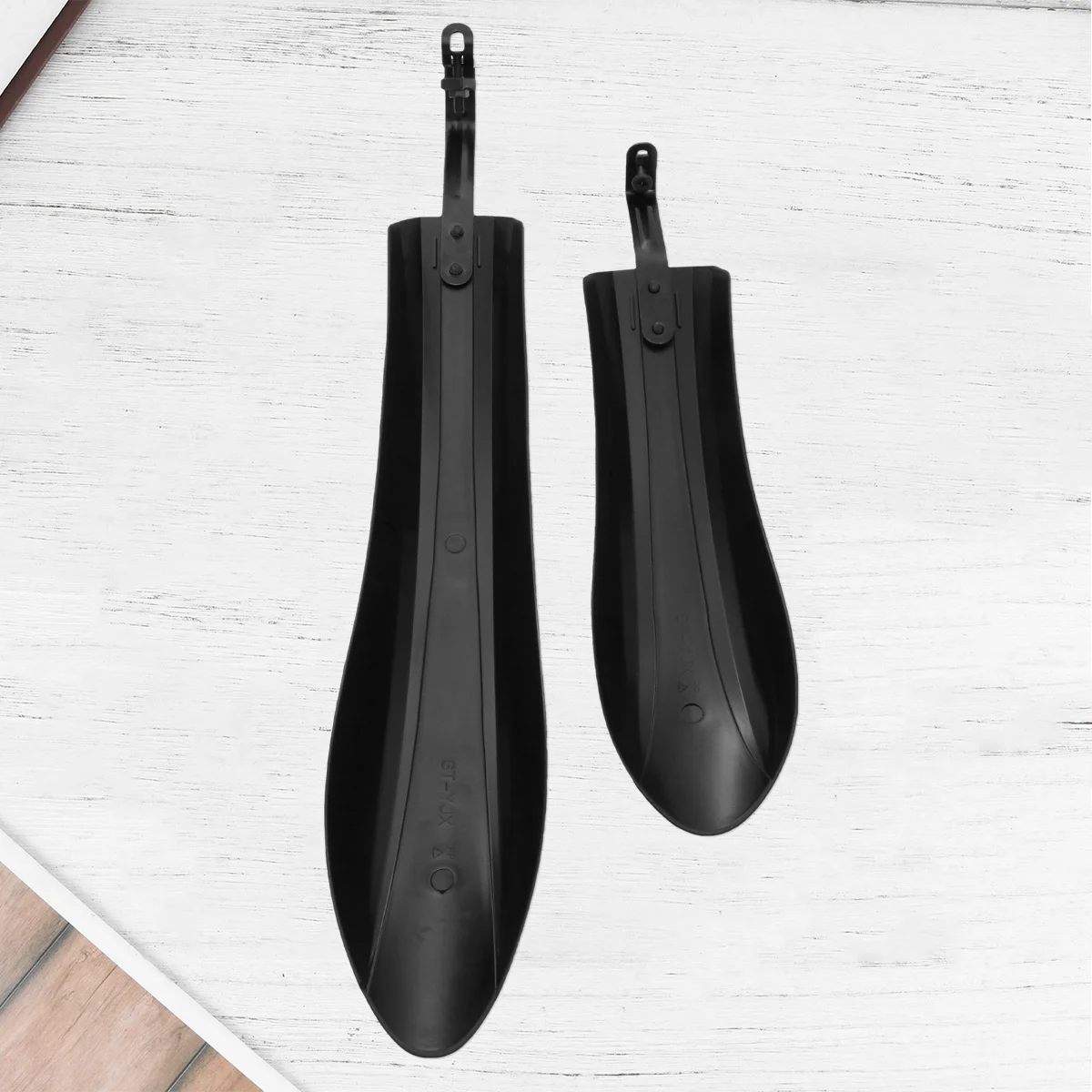 

2pcs Bicycle Mud For Mountain Bike Durable Lightweight Rain Dirt Guard Easy Install Curve Design For Road Bike Cycling