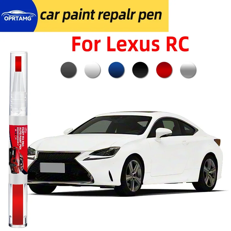Caneta de pintura para retoque de pintura de carros Lexus RC, ferramentas de detalhamento para reparo de arranhões, acessórios automotivos, reparo de 