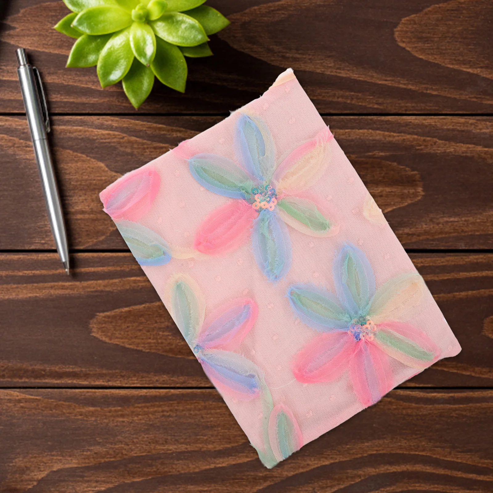 Ochraniacz na książki A5 z tkaniny, okładka na książki w twardej oprawie, wielokrotnego użytku, odporna na zużycie, dekoracyjna okładka na książki dla czytelników.