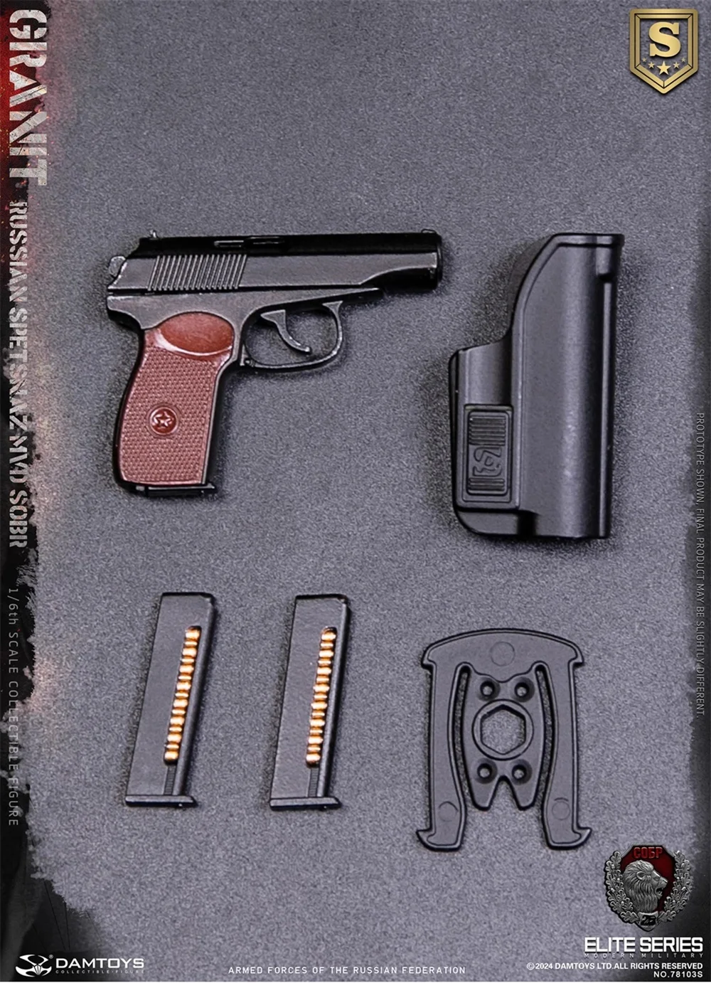 Najlepiej sprzedający się zestaw DAMTOYS DAM 78103S Special Edition Rosyjska Jednostka Specjalna Operacja Pełny Zestaw Ruchoma Figurka Akcji Kolekcjonerska
