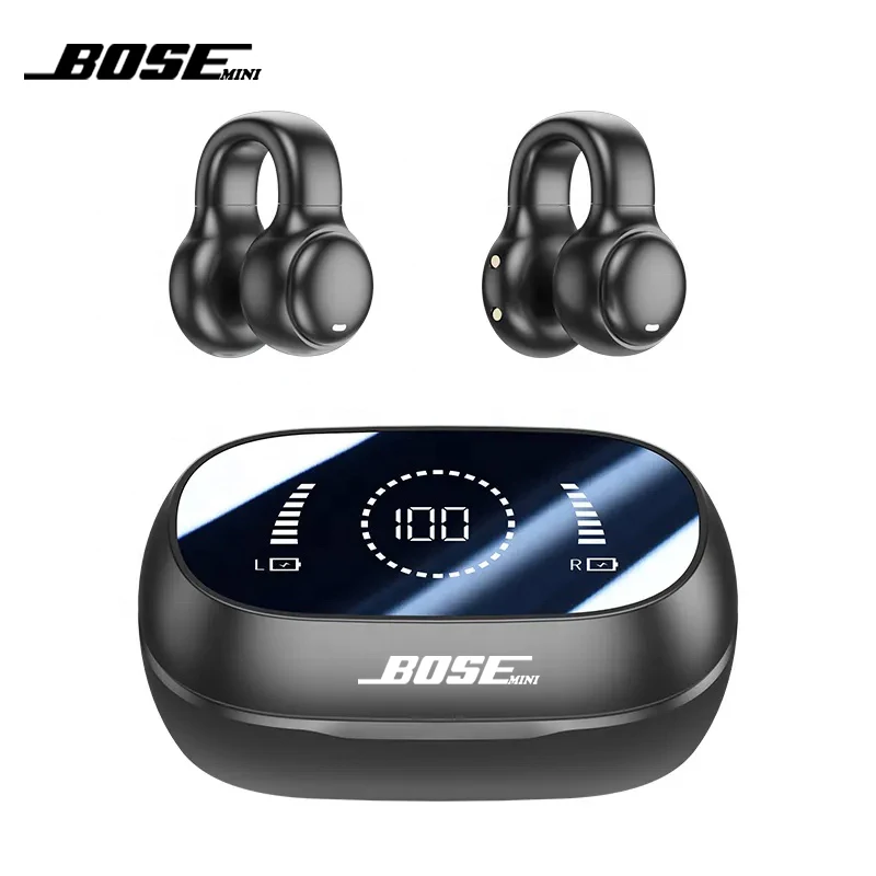 الأصلي BOSEmini M47 سماعات لاسلكية سماعات بلوتوث الحد من الضوضاء سماعات العظام سماعات التوصيل مع هيئة التصنيع العسكري الحرة