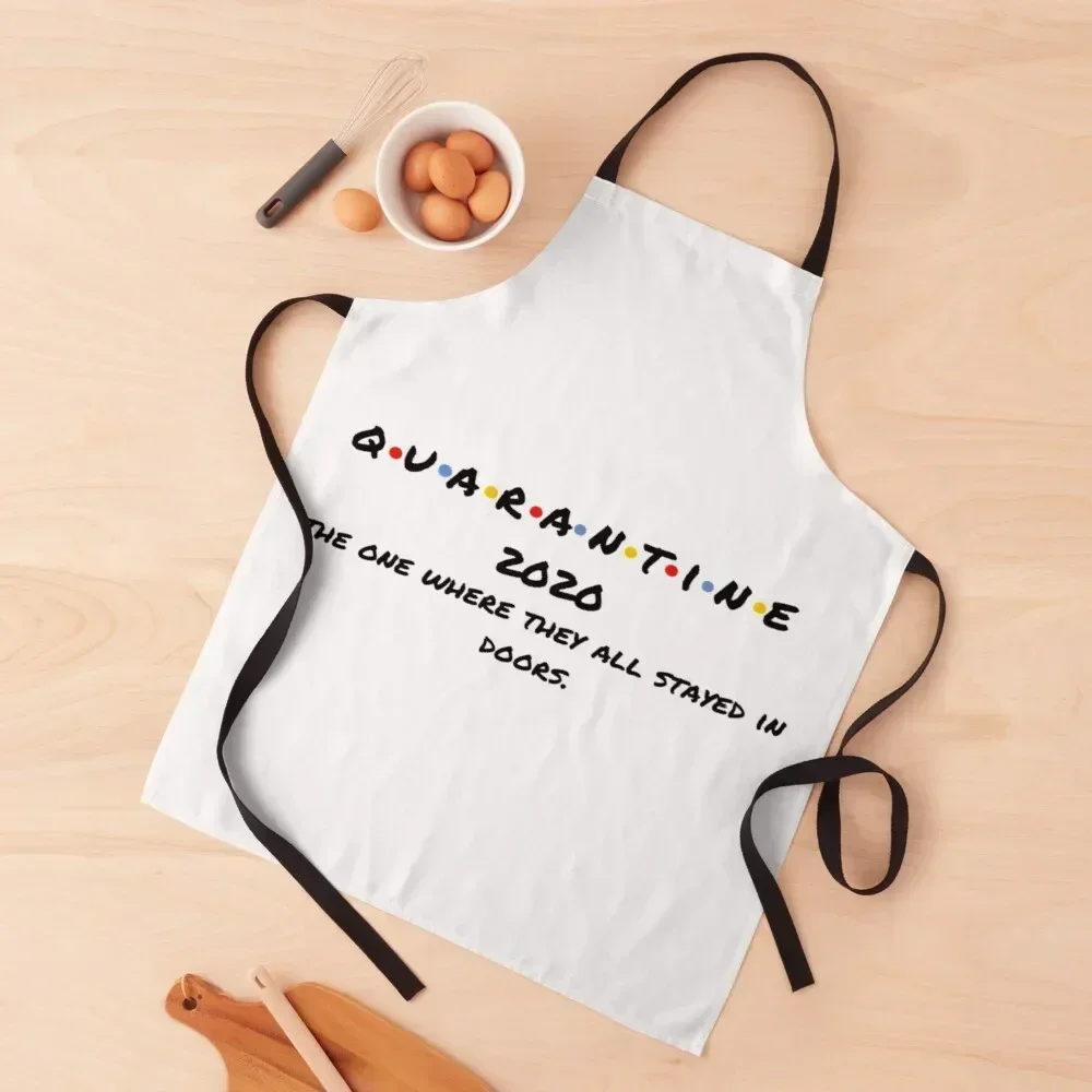 Quarantine 2020 Apron manicurist cooks clothes Kitchen Utensils Apron