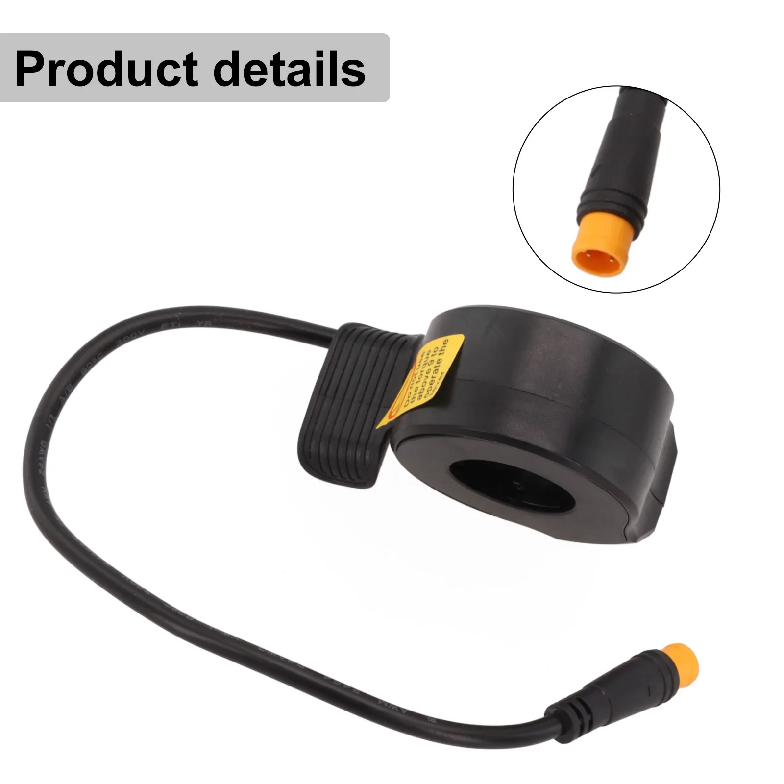 For Electric Scooter Electric Scooter Accelerator 130X Thumb Throttle Long-term Use Proper Profiles Design Reasonable Layout