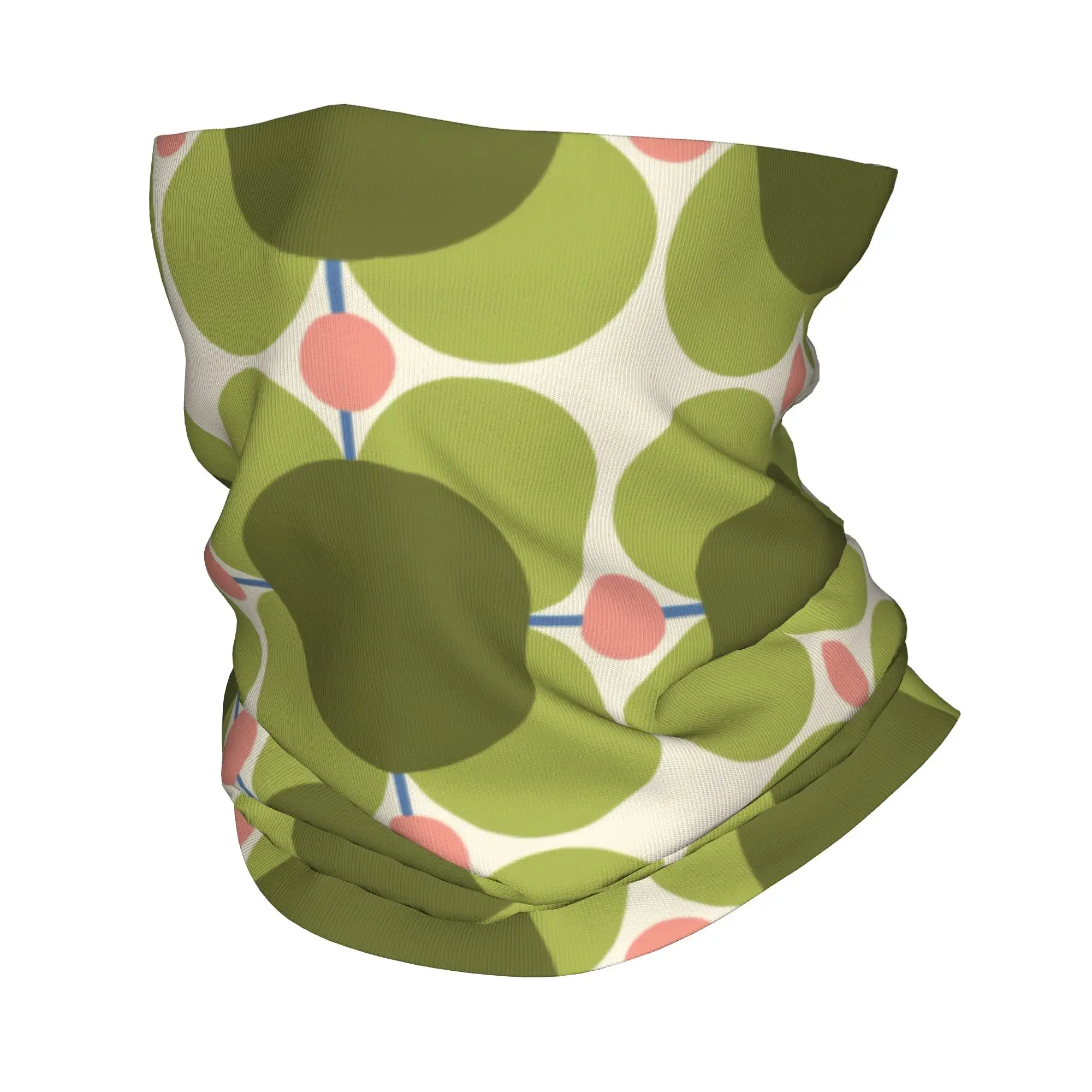New Orla Kiely Scandinavian Flowers Neck Gaiter Men Women UV Face Shield Winter  Bandana Scarf for Hiking
