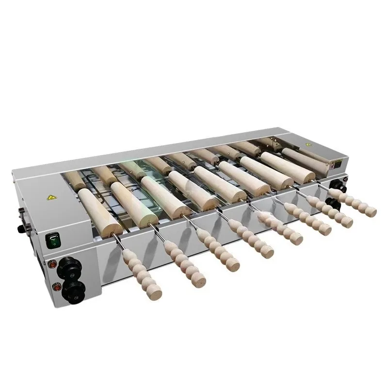 New Design Electricity or Gas Chimney Bread Machine Stainless Steel Chimney Bread Roll Oven Non-stick Coating