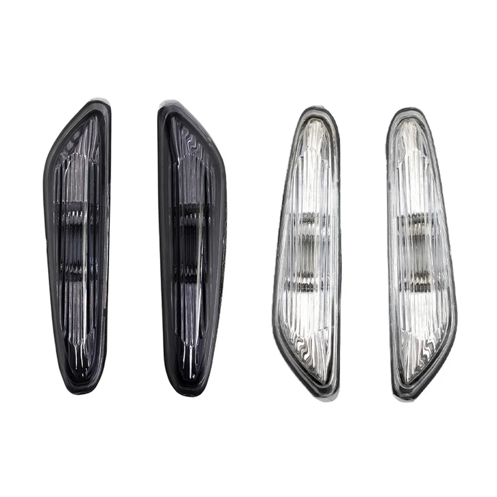Luces de posición lateral para BMW, luces intermitentes LED de señal de giro, 12V CC, 55W, E46/E60/E61/E83/X3, 2 uds.