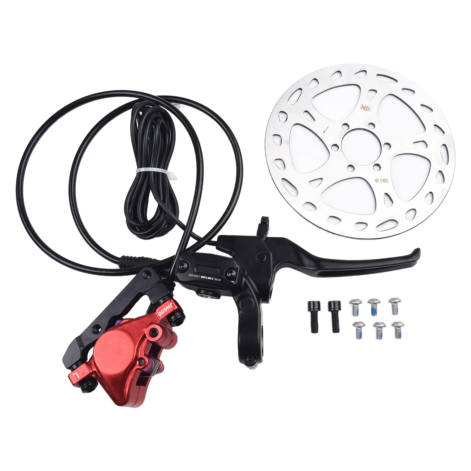 

Hydraulic Disc Brake RMotor Front Rear Disk Dual Callipers Lever For E-Bike Folding Bike Power Power Off Brake