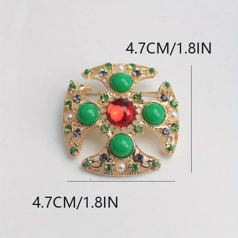 خمر المحكمة الباروك بروش القرون الوسطى حزب بروش المرأة اكسسوارات حساسة الراين هدايا أنيقة #6