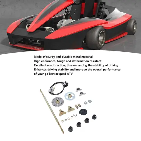 Gokart bakaxelsats Robusta kedjedrev 29 tums axellängd Skivbromsoksats för 50cc 70cc 90cc ATV fyrhjulingar 10 best sales Go Cart-kit - №2