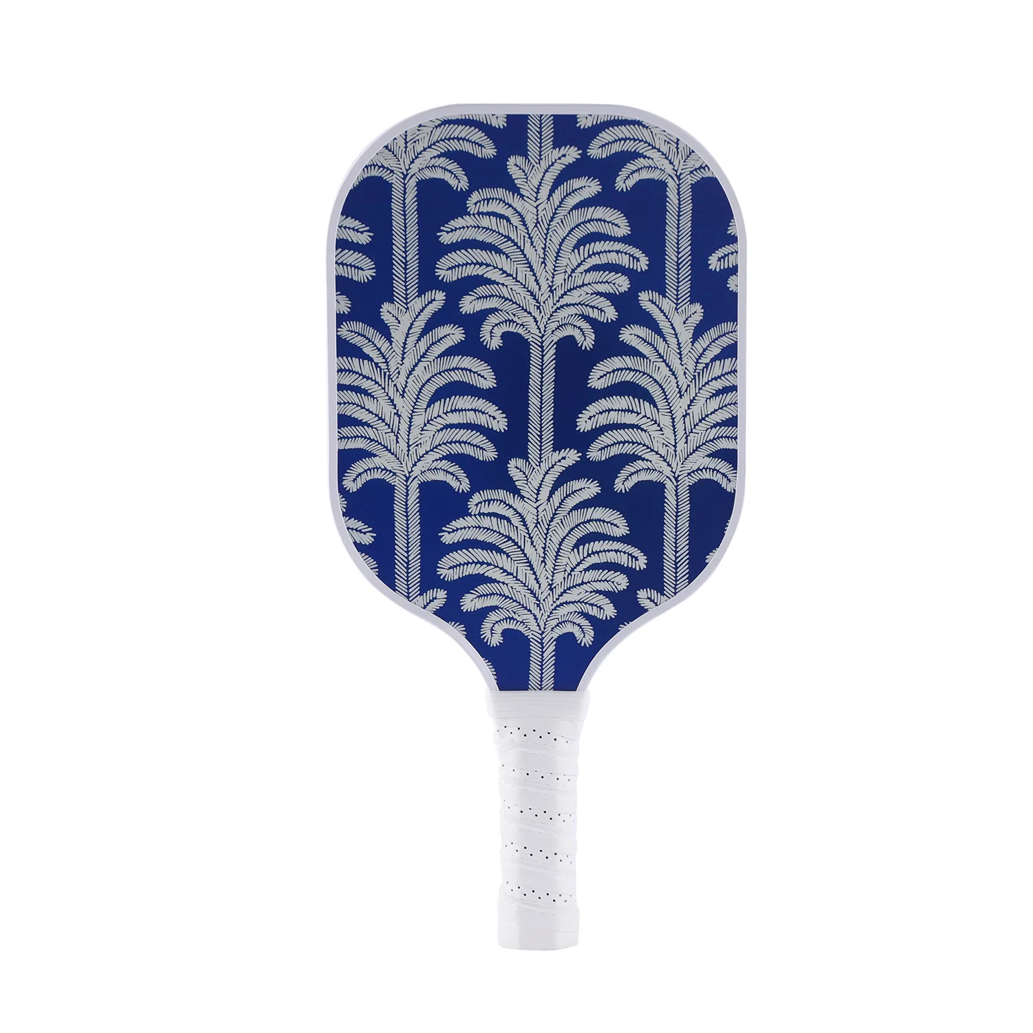 مضرب كرة المخلل من ألياف الكربون، لون مطبوع، لون خالص، شجرة المخلل المصنوعة من الألياف الزجاجية، مضرب تنس خاص، أبيض نقي