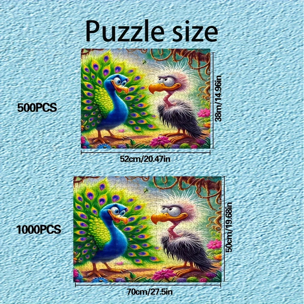 500/1000pcs Adult Puzzle Suitable for Adults & Families - Challenging Large-Scale Brain Teaser, Stress Fun Game Night, /Christ