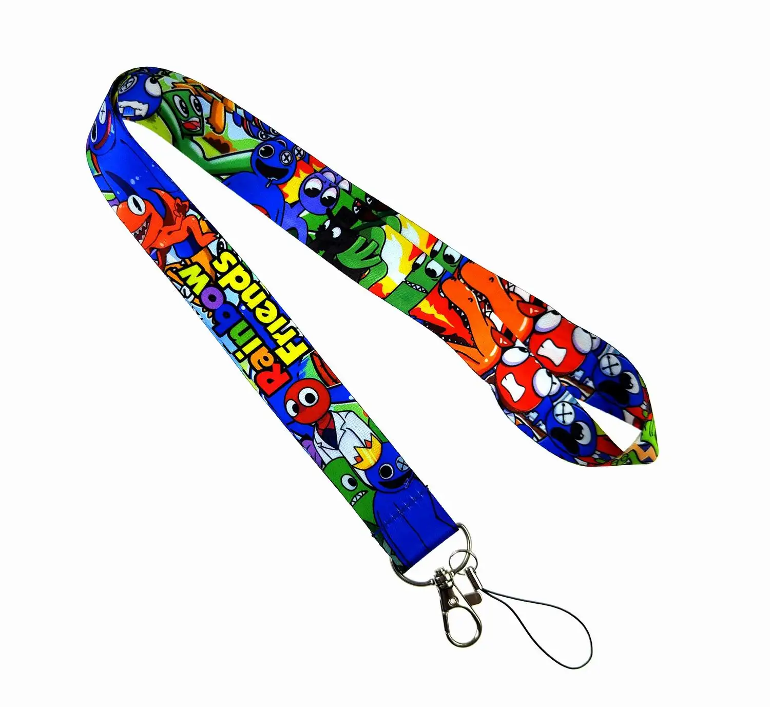 Rainbow friend Mobile Phone Straps Keychain Lanyard For Keys USB Gym ID Card Badge Holder Neck Strap Necklace Webbing