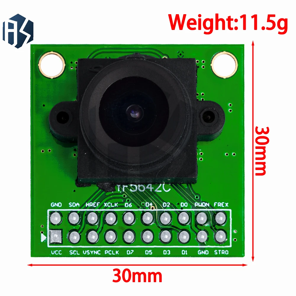Novo módulo de câmera CS5642C-V3 (OV5642): sensor de 5 MP com interface JPEG – compatível com plataforma de desenvolvimento