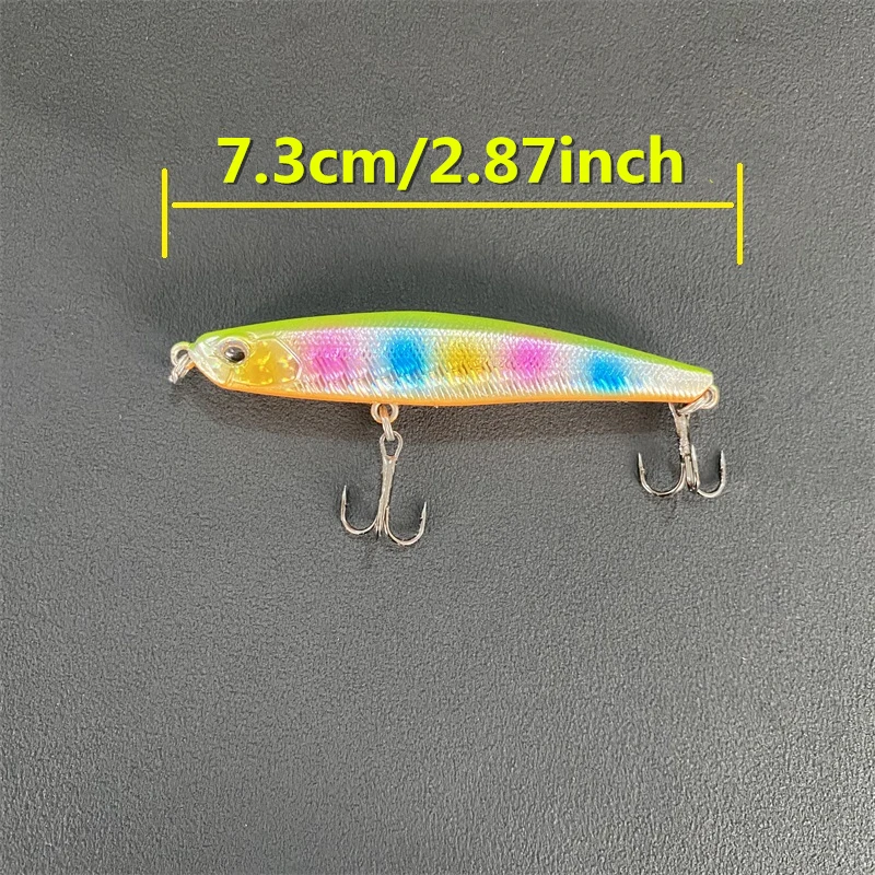 LURETV Japan Duo SAME STYLE Bay Ruf Seek 75S Submerged Pencil Ultra Long Range Throwing Mouth Feeling Fish9001