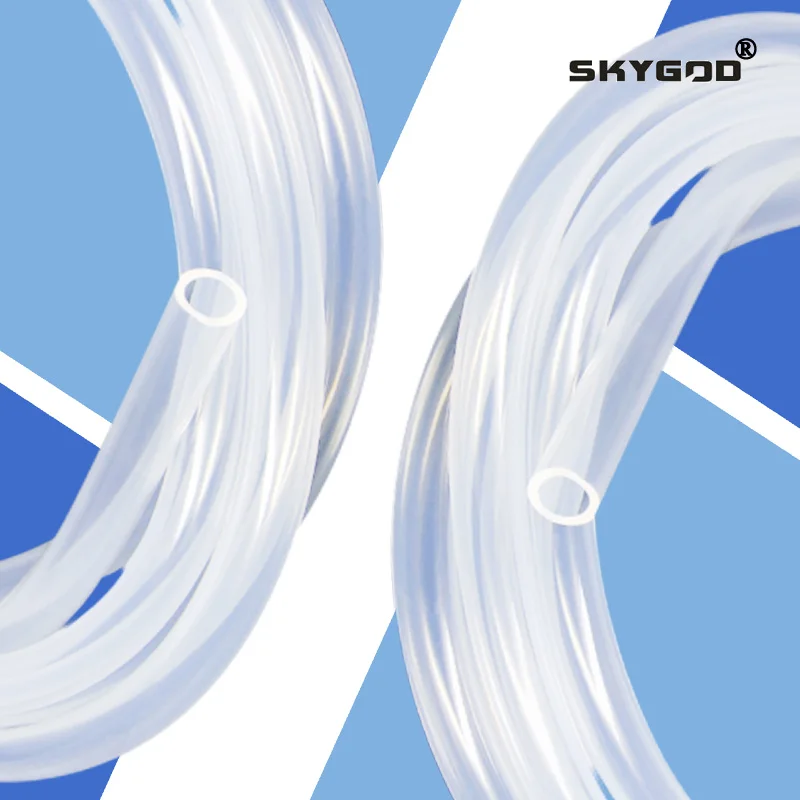 Multiple Size 0.5mm - 36mm Hight Transparent Silicone Tubing Food Grade Rubber Hose Nontoxic Water Tube Soft Aquarium Pump Pipe