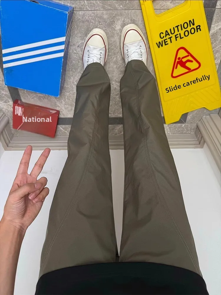 

Military een Men's Slim Fit Straight Leg Casual Pants Summer Thin American Tee-Proof Qui Dry Cargo Trousers