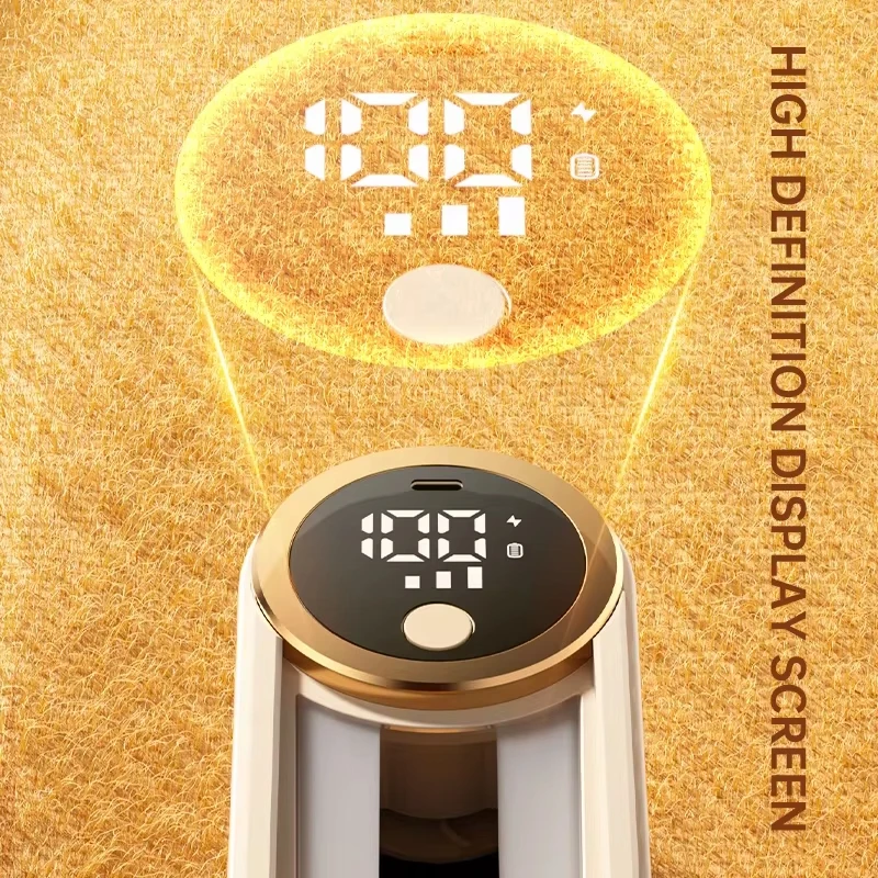 Lint Remover for Clothing Portable Electric Fuzz Pellet Remover LED Display Rechargeable for Clothes Fabric Shaver Fluff Remover