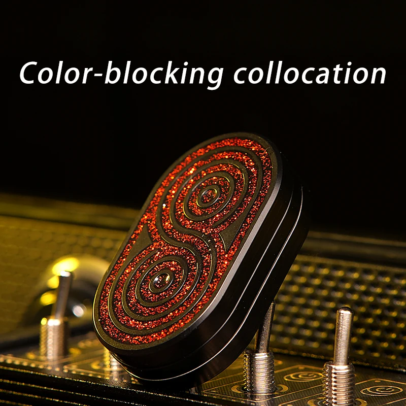 

EDC magnetic stress-relieving sliders metal toys adult fingertip spinners for relieving stress fidget toys Children's gifts