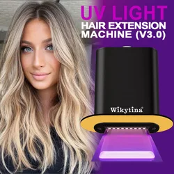 Hair Extension light UV curing Lighter Hair Extension machine kit Wig Human Hair Piece Fast Grafting machine uv tourch light