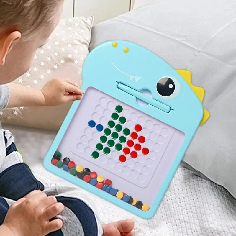 Magnetic Doodle Board Creative Magnet Pen Doodle Board Fun Magnetic Drawing Board Toys For Girls Boys 3 Early Education Doodle