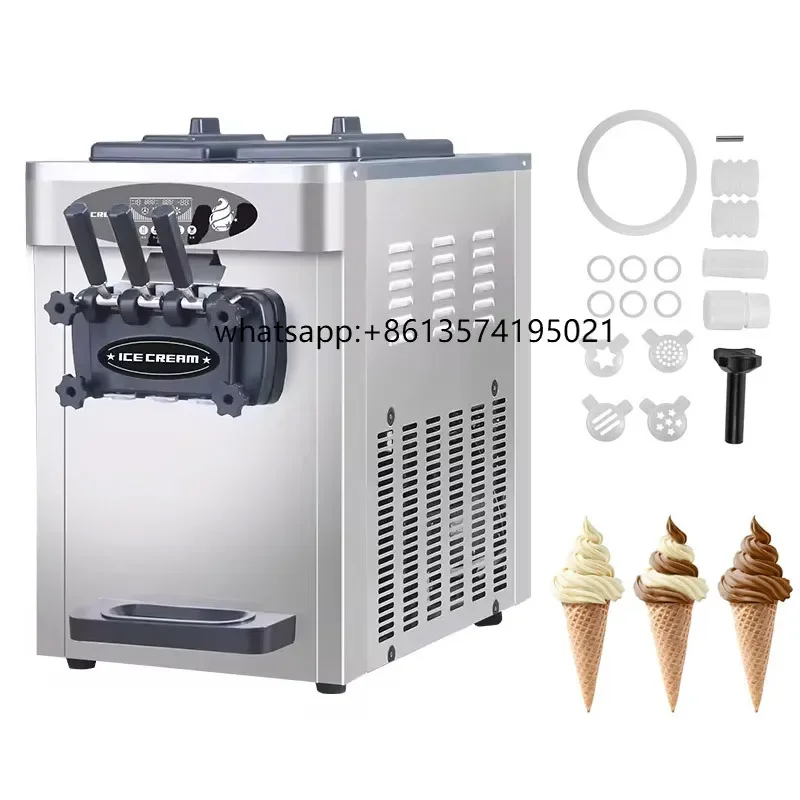 

TdMade In China Factory Price 3 Flavor Soft Ice Cream Machine Commercial Ice Cream Maker Machines