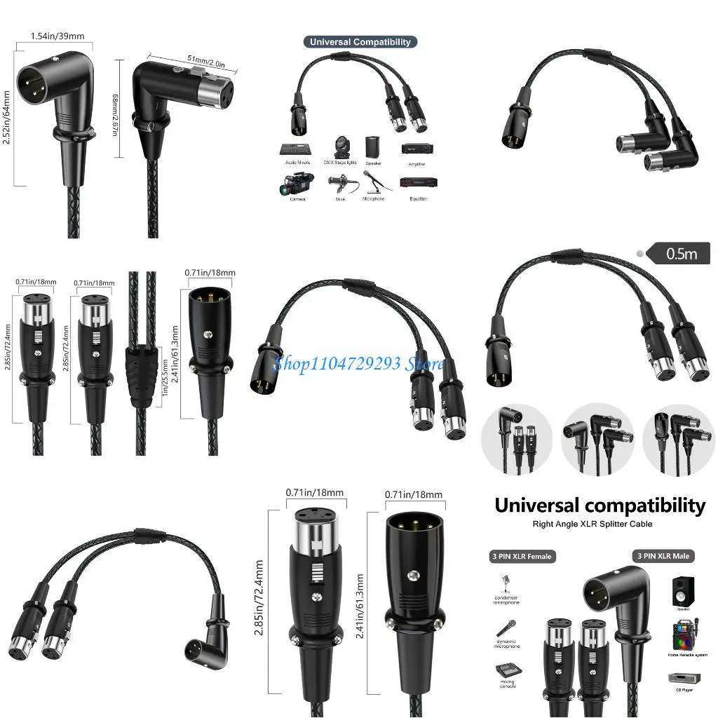 Y2GD 3Pinxlr Y Spli…