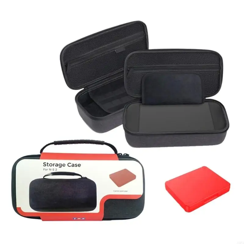 

J6PA Large Capacity Storage Box For SW2 Game Console Game Cartridge Carry Bag