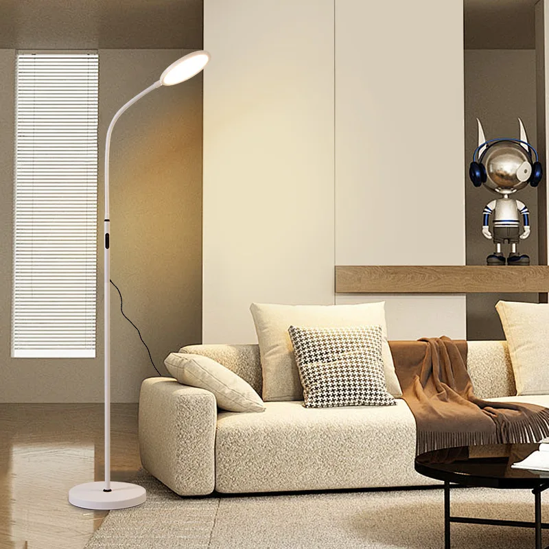 Vertical LED Eye Protection Lamp Multifunctional Beauty Eyelash Bedroom Study Bedside Floor Lamp Tool