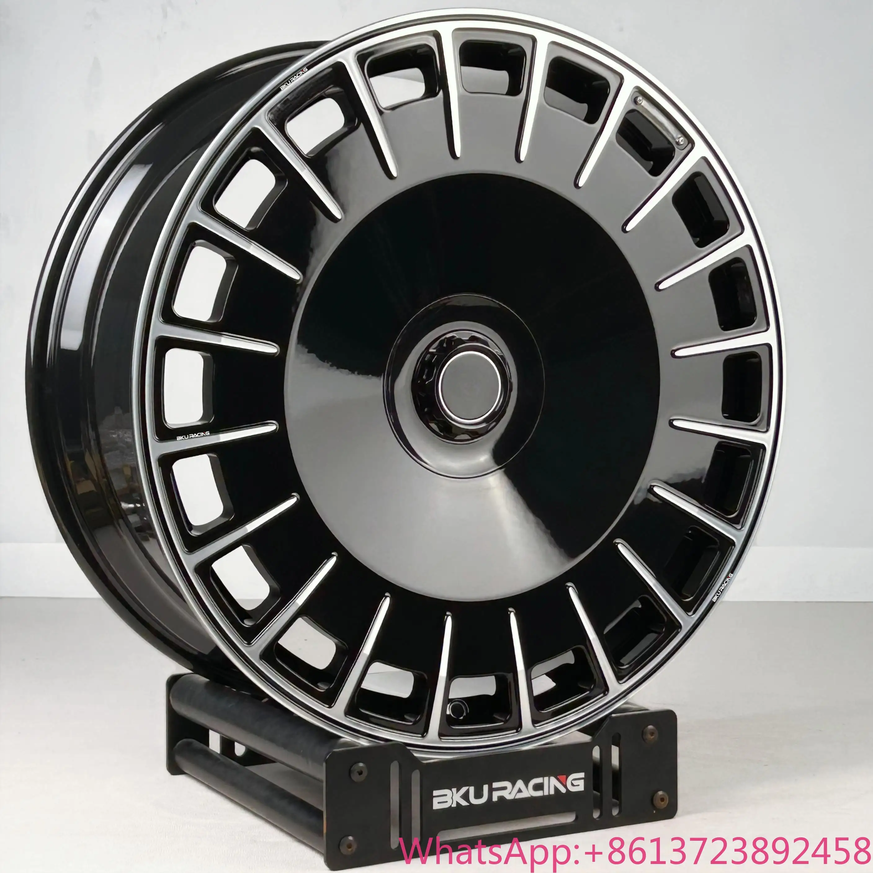 BKU Wheels Forged for Mercedes Maybach W222 W223 W221 V S Class 18 19 20 21 Inch Rims 5x112 Alloy Wheels Full Cover Monoblock