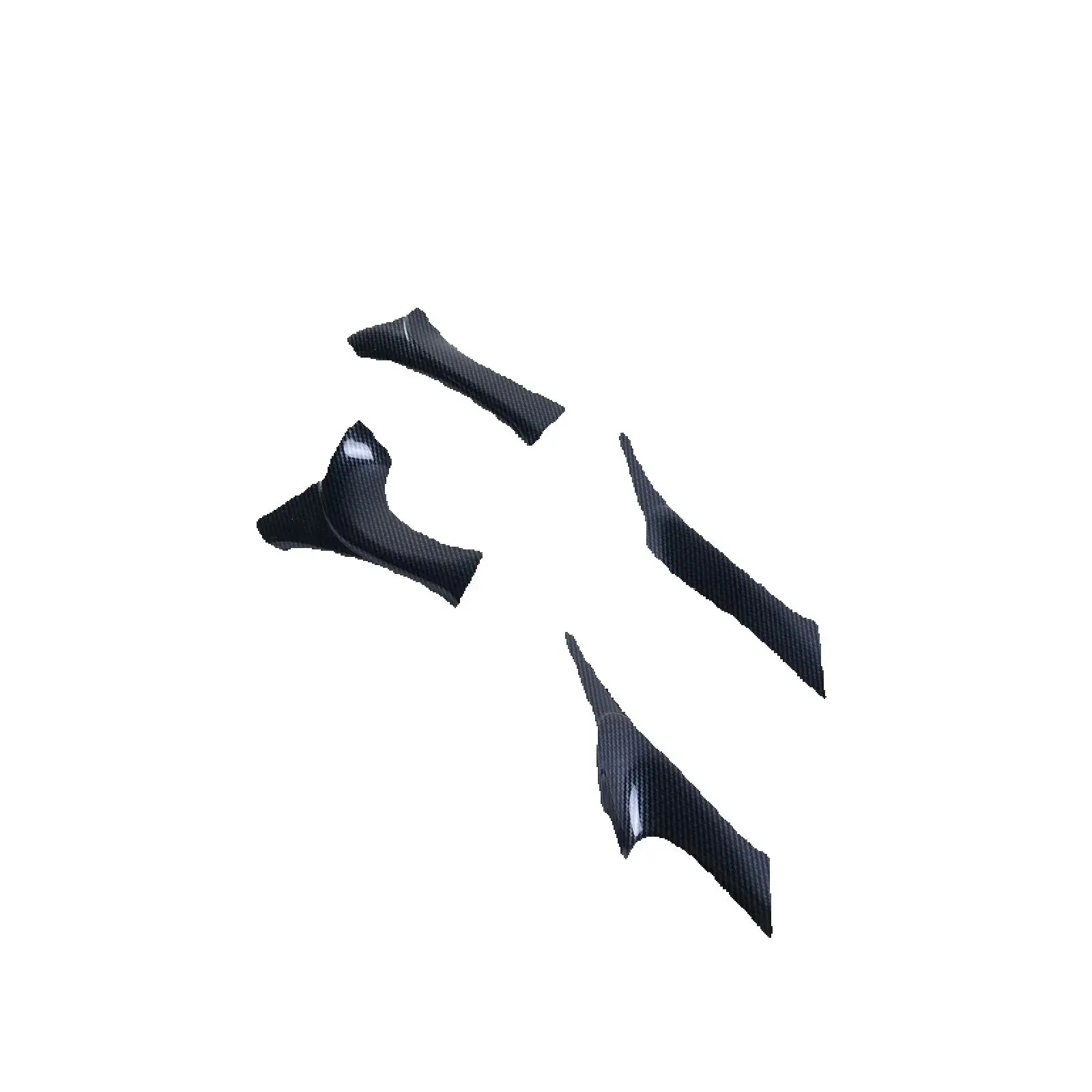 

4 шт., накладка на подлокотник внутренней двери из углеродного волокна для Lexus IS-F 250 350 2006-2013