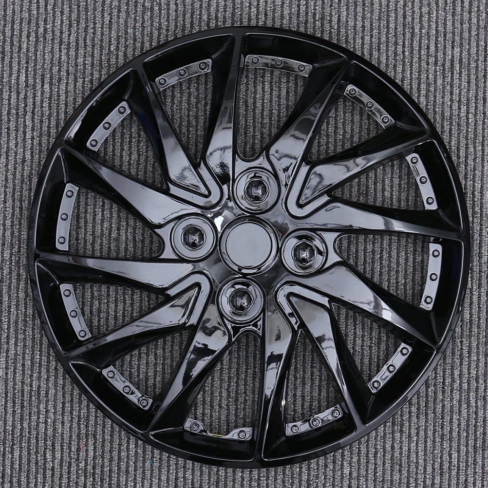 

2 Pcs Wheel Hub Decorative Cover Hubcaps Car Hoop Automotive Plastic Center Covers