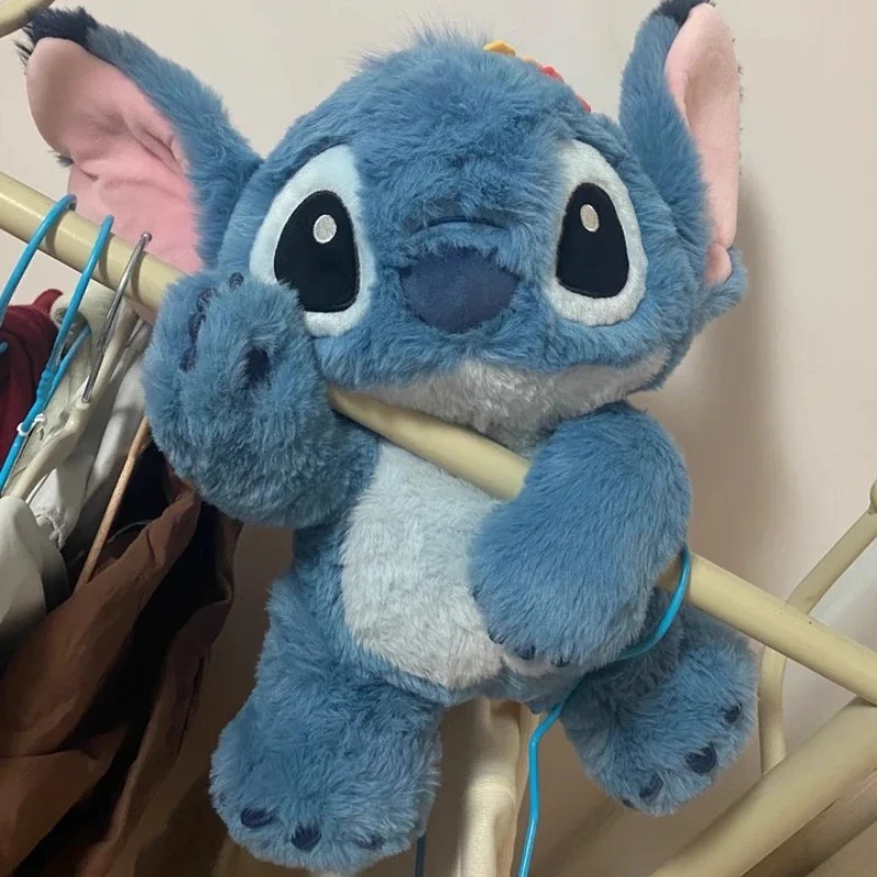 

Anime Blue Stitch Soft Plush Toy Stuffed Doll Room Decoration Sofa Throw Pillow Back Cushion Accompany Children Birthday Gift