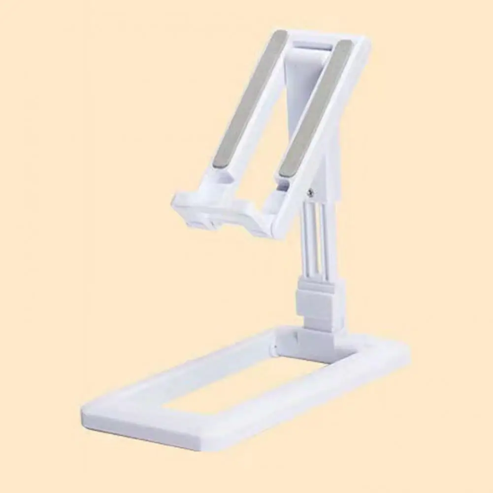 ขาตั้งโทรศัพท์แบบพับได้ขาตั้งโทรศัพท์สองแกนพับได้มีเสถียรภาพดีไซน์กันลื่นสำหรับการชาร์จโทรศัพท์มือถือขนาดกะทัดรัดสำหรับการหมุน