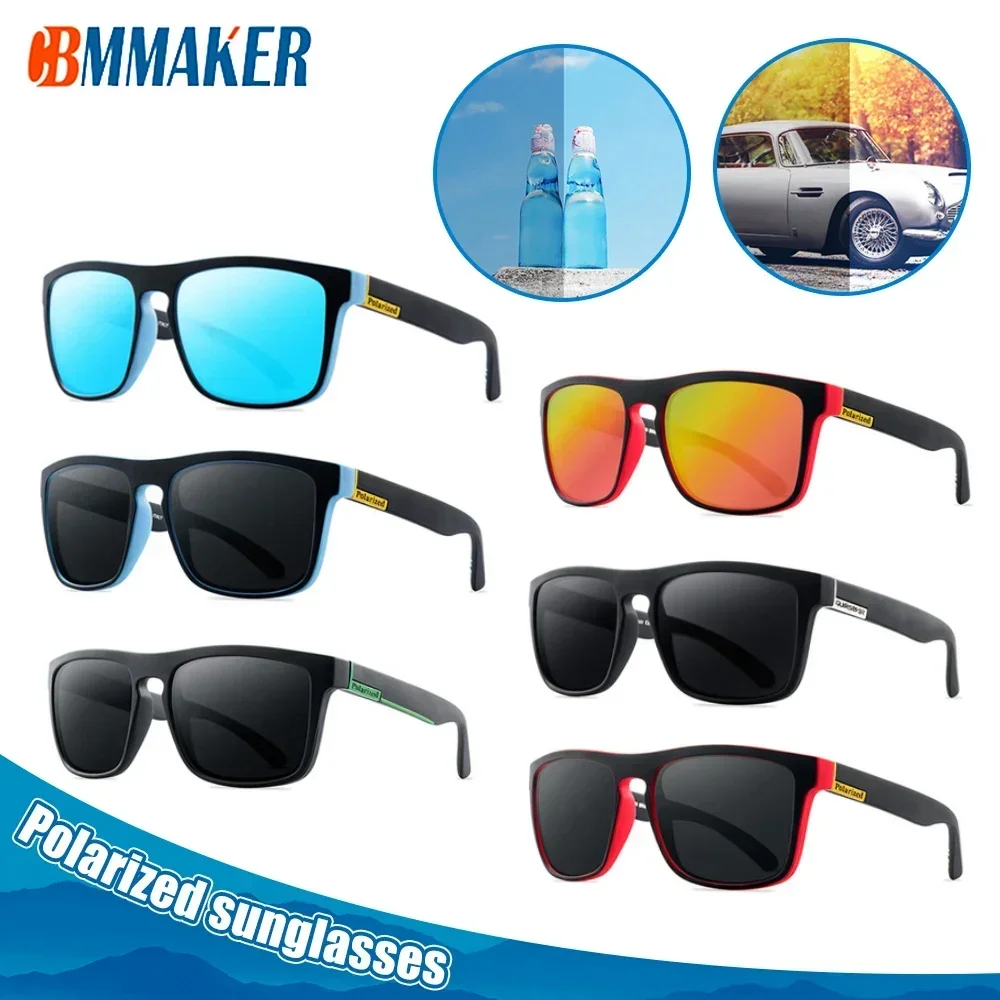 Gafas de sol polarizadas para ciclismo, lentes de sol masculinas para deportes al aire libre, UV400, equipo de bicicleta