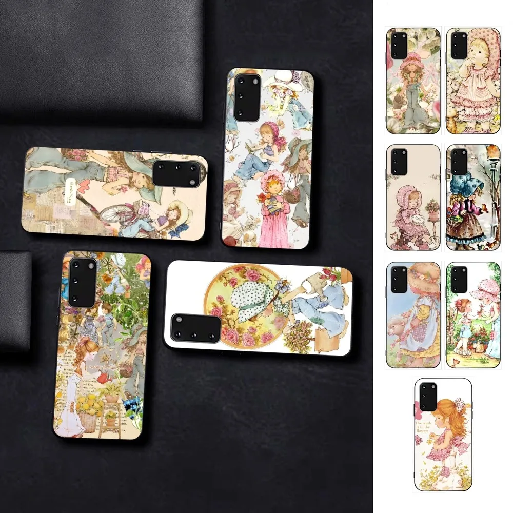 S-Sarah K-Kay L-Little Girl Phone Case For Samsung S 9 10 20 21 22 23 30 23 24 plus lite Ultra FE S10lite Fundas