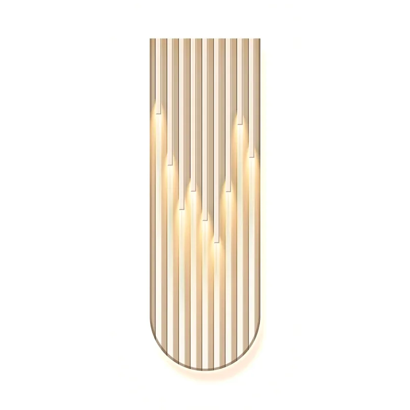 Modern Simple LED Wall Lamp - Painting Mural Light with Lustre for Living Room, Corridor and Kitchen Interior Decor Lighting