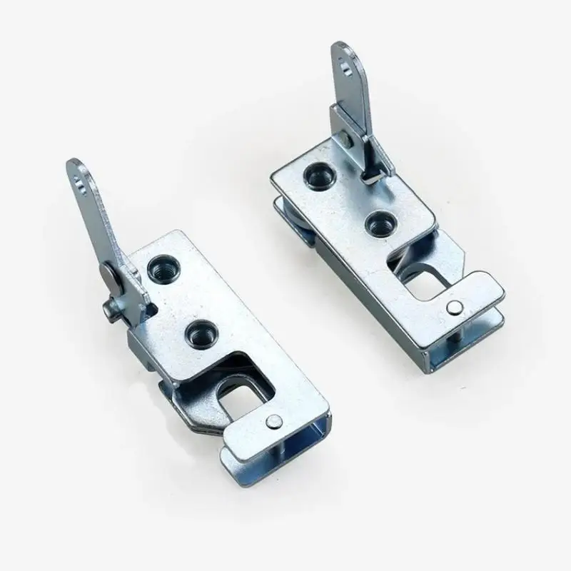 Automotive Rotary Slam Latch Metal Concealed Bear Claw Latch Manual Lock for Door Panel Industrial Cabinet Door