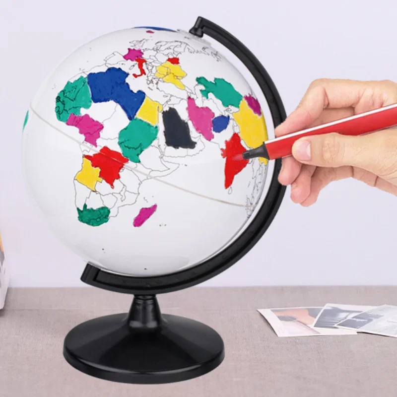 miniature-globe-diy-colorable-portable-ball-children-study-creative-earth-model-ornaments-erasable-equipment-teaching-supplies