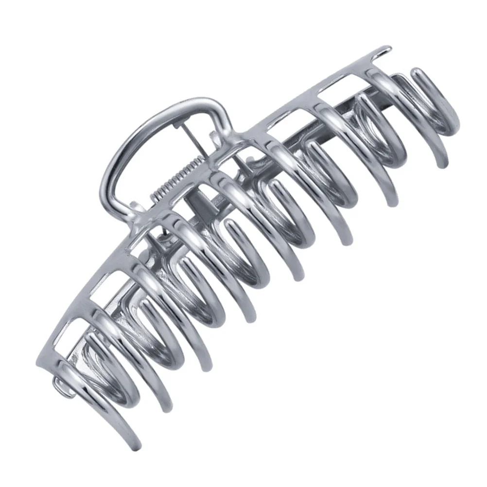 

Metal Hair Claw Clip for Women Elegant Alloy Hair Jaw Clip Non-Slip Hold Stylish Updo Accessory for Makeup Shower Daily Wear