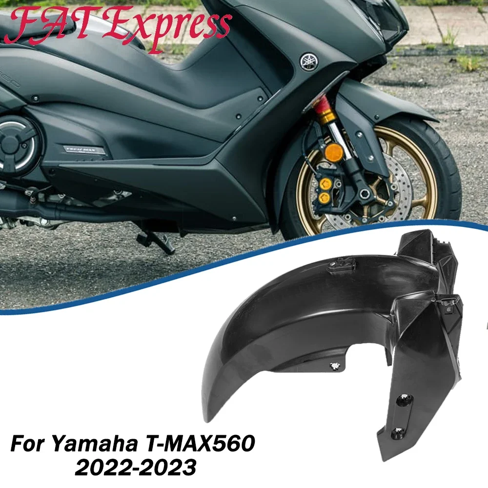 

Motorcycle Accessories Front Hugger Mudguard Fender Splash Guard Panel Cover For Yamaha T-MAX560 TMAX560 T-MAX TMAX 2022-2024