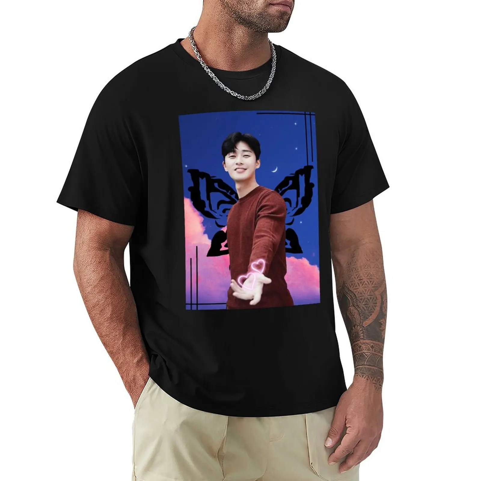 

Park Seo Joon T-Shirt Plus Size Loose Fit T-Shirt