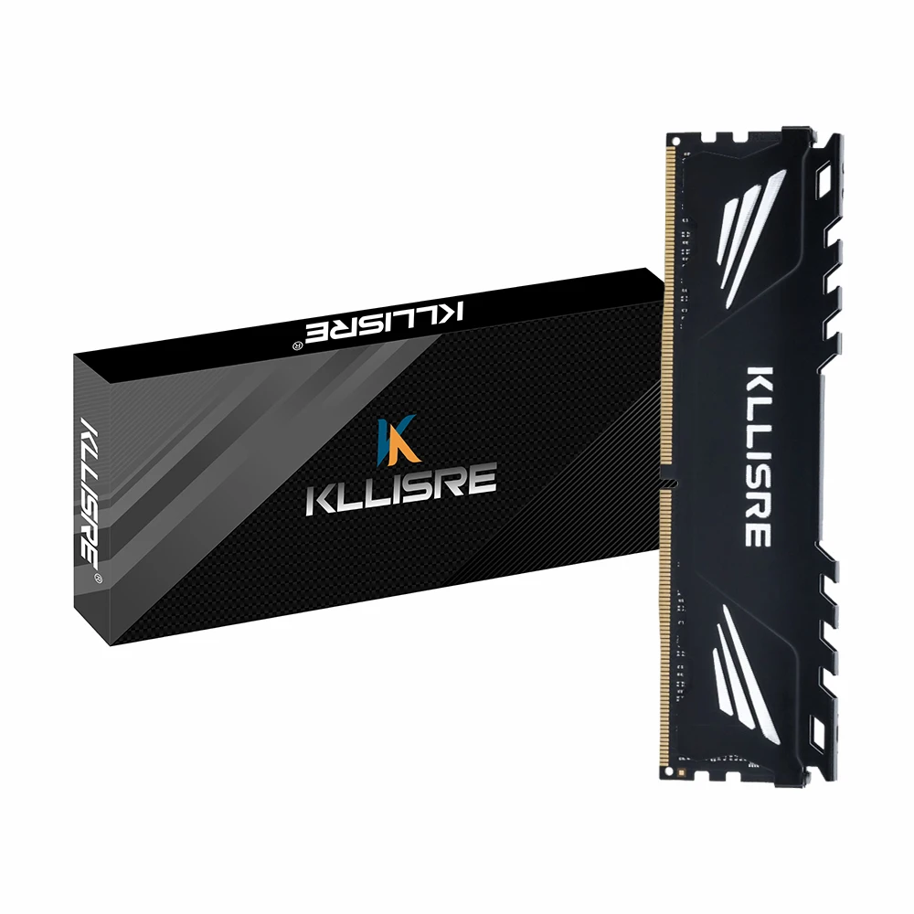 Kllisre RAM DDR4 8GB 16GB de memória 2666MHz 3200MHz Desktop Dimm alto compatível