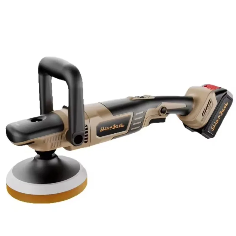 2026 New Cordless Lithium Power-Free Car Polisher Multifunctional All-in-One Polishing Waxing Machine 110V-220V 1Y Warranty